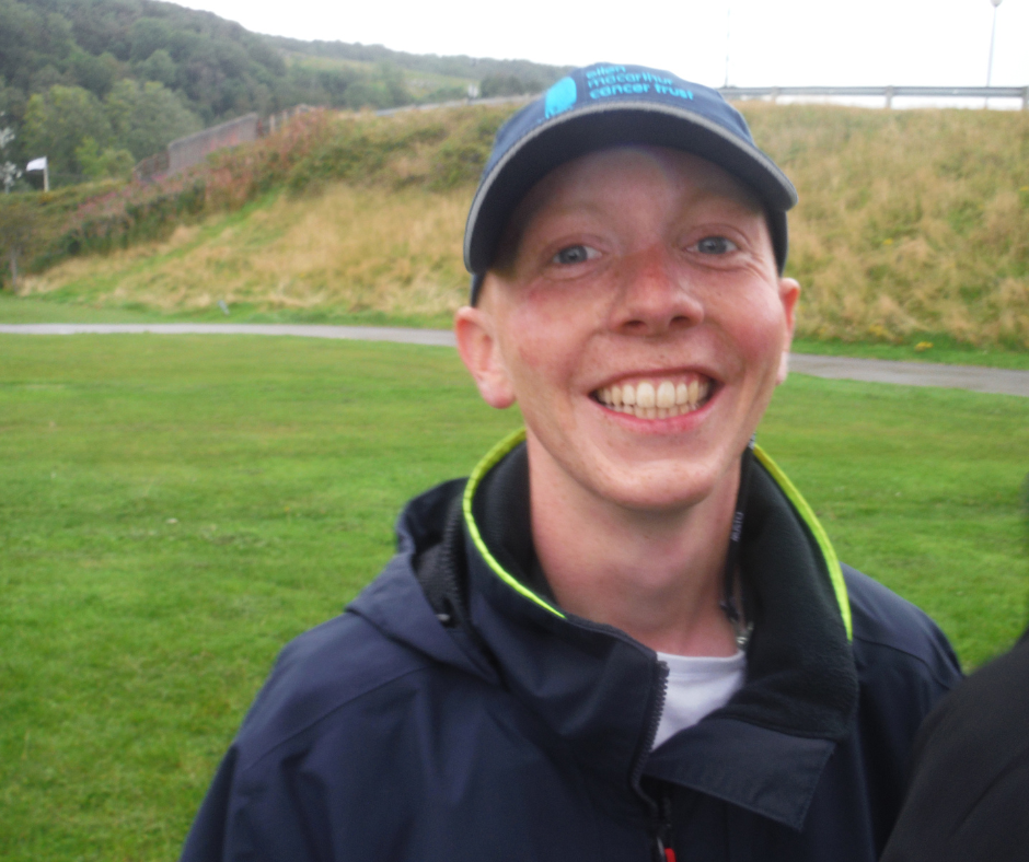 Jack Seddon with a big smile on his face during a Trust trip